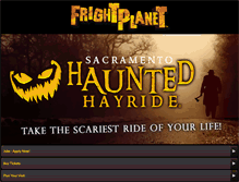 Tablet Screenshot of frightplanet.com
